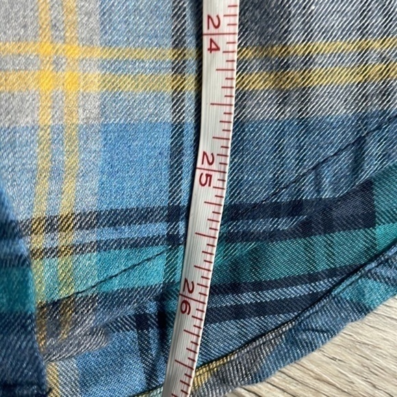 Pendleton top women’s button up size medium beautiful plaid 100% cotton - Picture 9 of 10